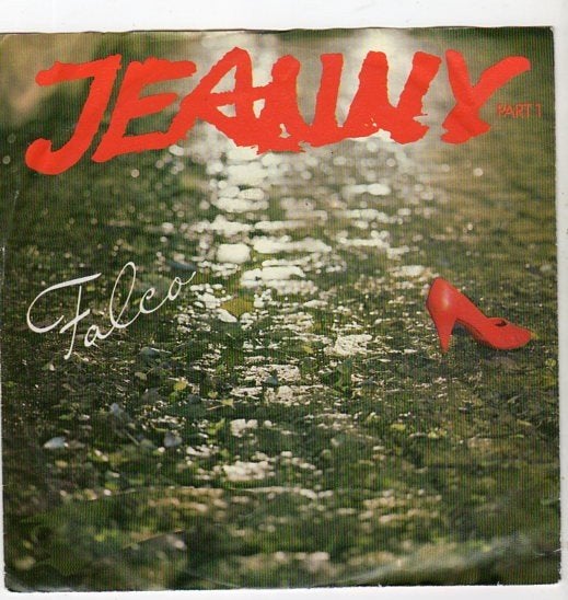 VERKOCHT Falco – Jeanny (Part 1) (1985), Fotohoes, 7 inch, Ophalen of Verzenden, Zo goed als nieuw
