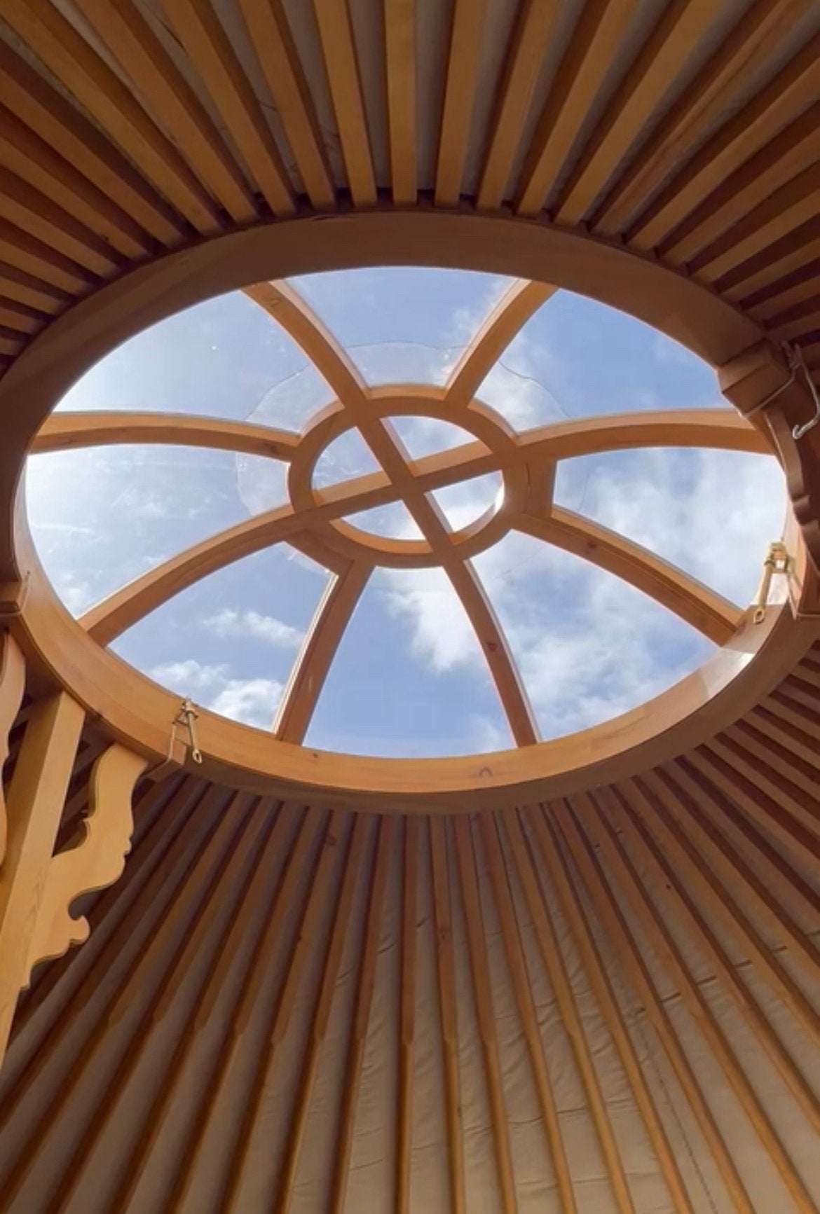 Luxe 7 muurs Yurt, Ophalen, Zo goed als nieuw