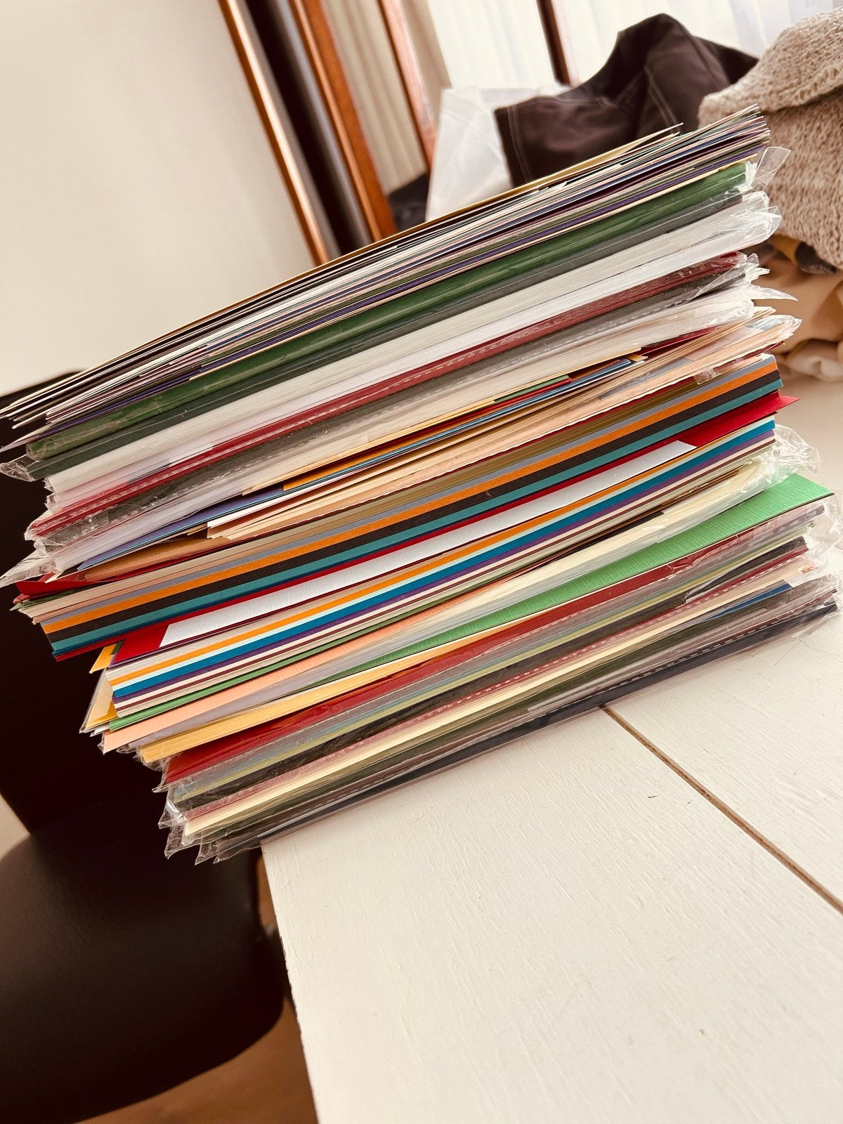 Grote partij blanco kaarten en enveloppen voor hobby, Ophalen of Verzenden, Nieuw, Overige thema's, Blanco kaart of Basiskaart