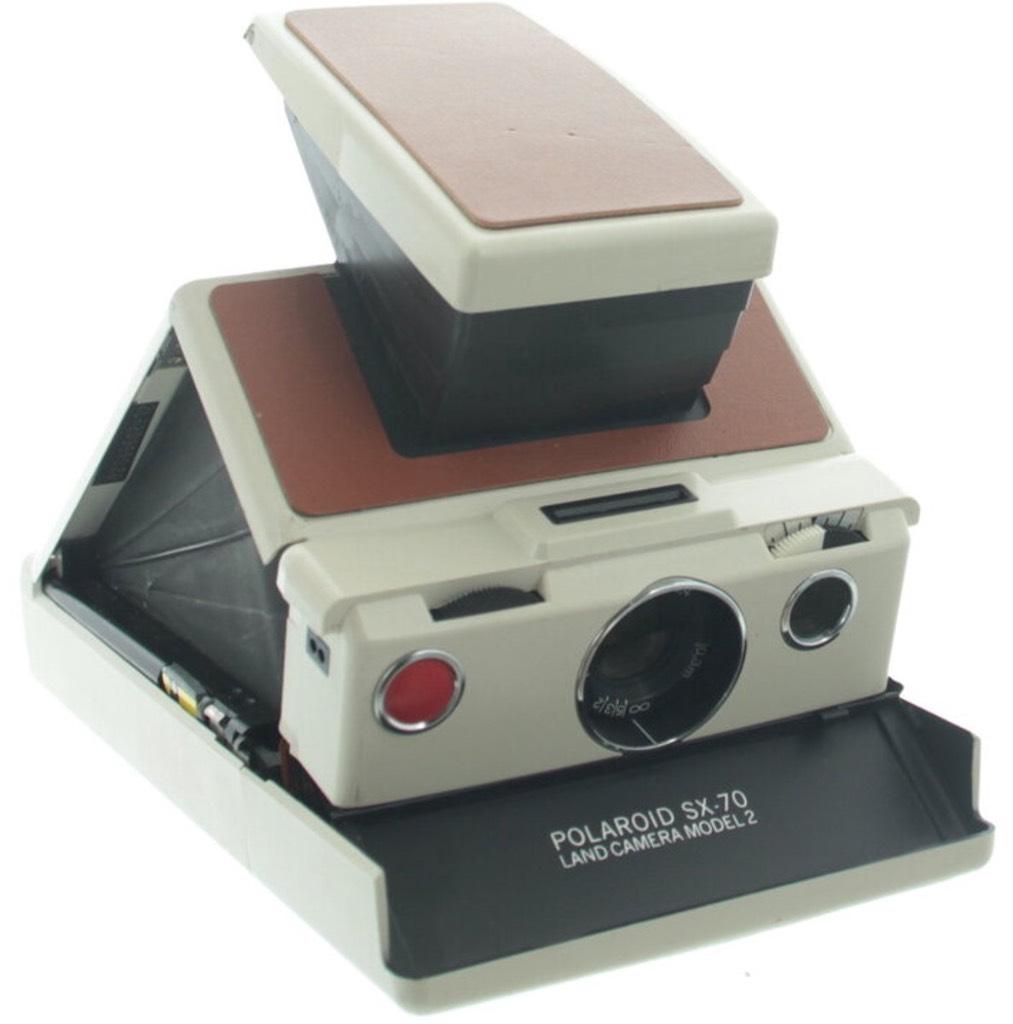 Polaroid SX-70 land camera 1972, Ophalen of Verzenden, Zo goed als nieuw, Polaroid, Polaroid