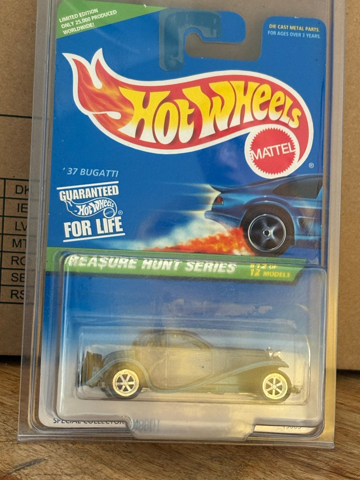 Hot Wheels '37 Bugatti - Special Collectors Model, Verzenden, Zo goed als nieuw