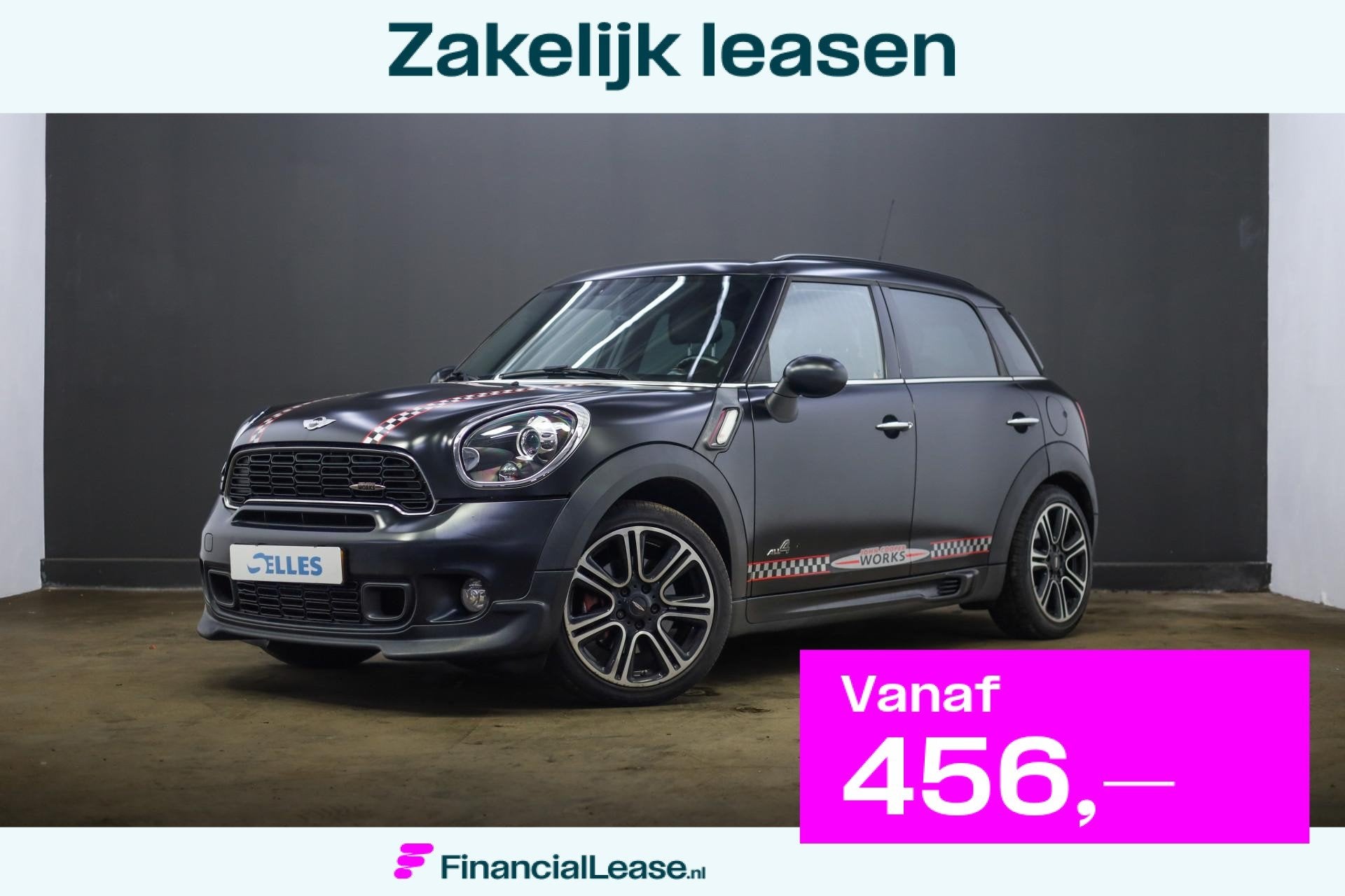 MINI Mini Countryman 1.6 John Cooper Works ALL4 Chili Pops &, Euro 5, 1380 kg, Gebruikt, Zwart