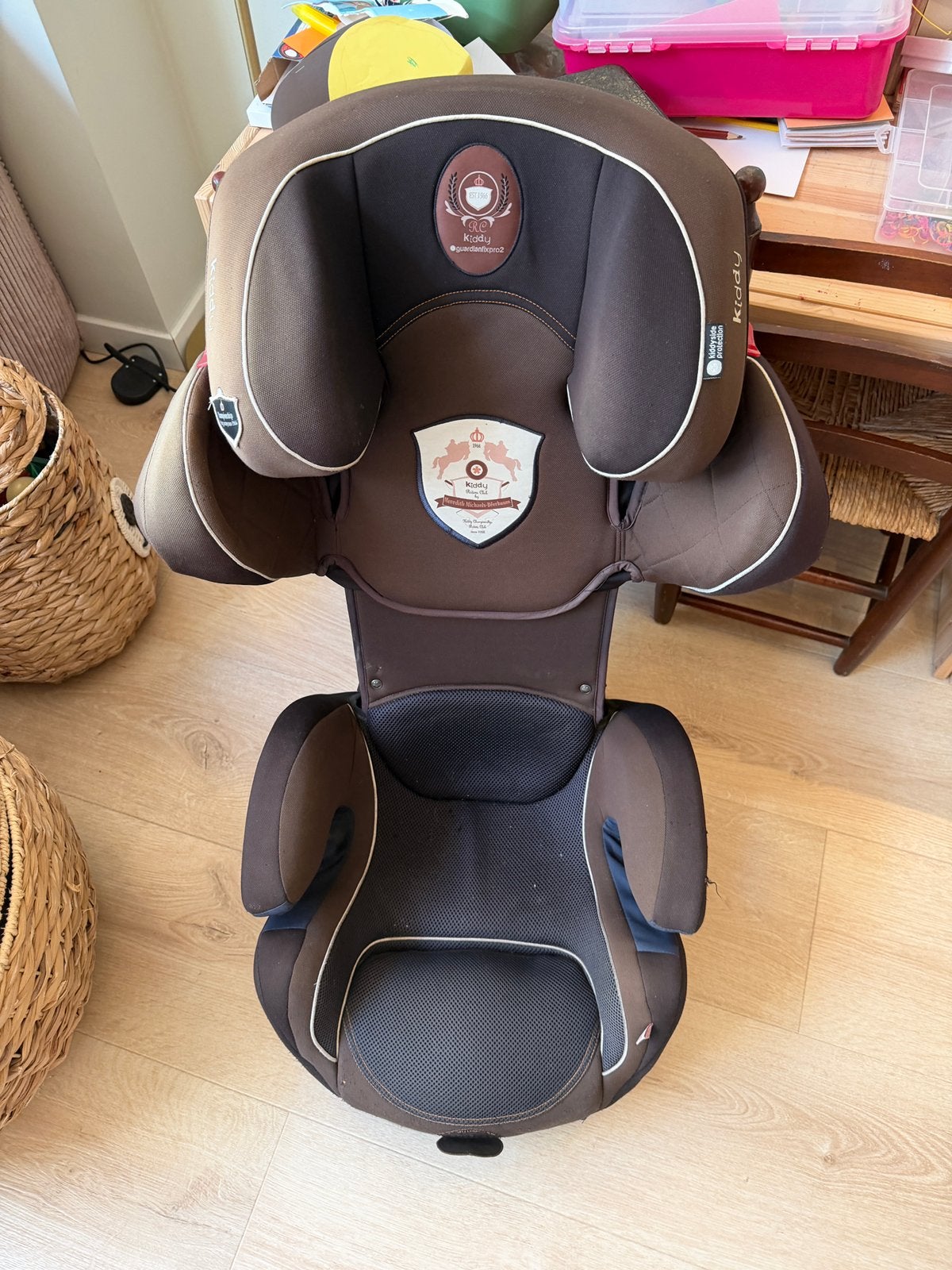 Kiddy auto stoel, Gebruikt, Verstelbare rugleuning, 9 t/m 18 kg, Isofix