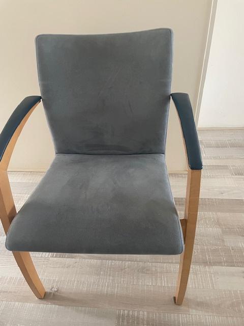 eetkamerstoelen, Ophalen, Gebruikt, Blauw, Modern