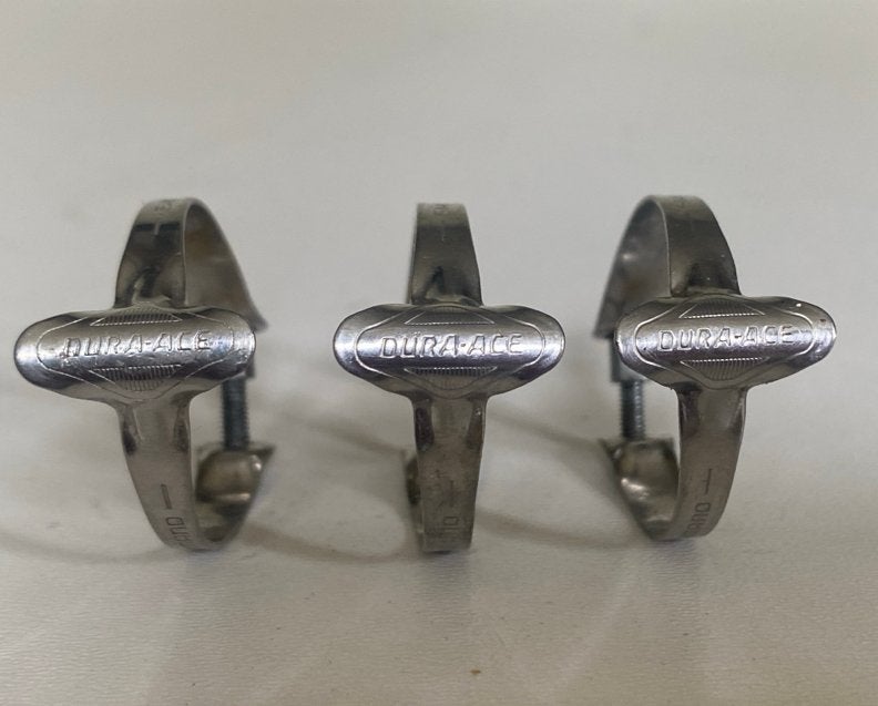 Shimano Dura-Ace Derailleur Kabelgeleiders (3 stuks), Fietsen en Brommers, Fietsonderdelen, Gebruikt, Staal, Ophalen of Verzenden