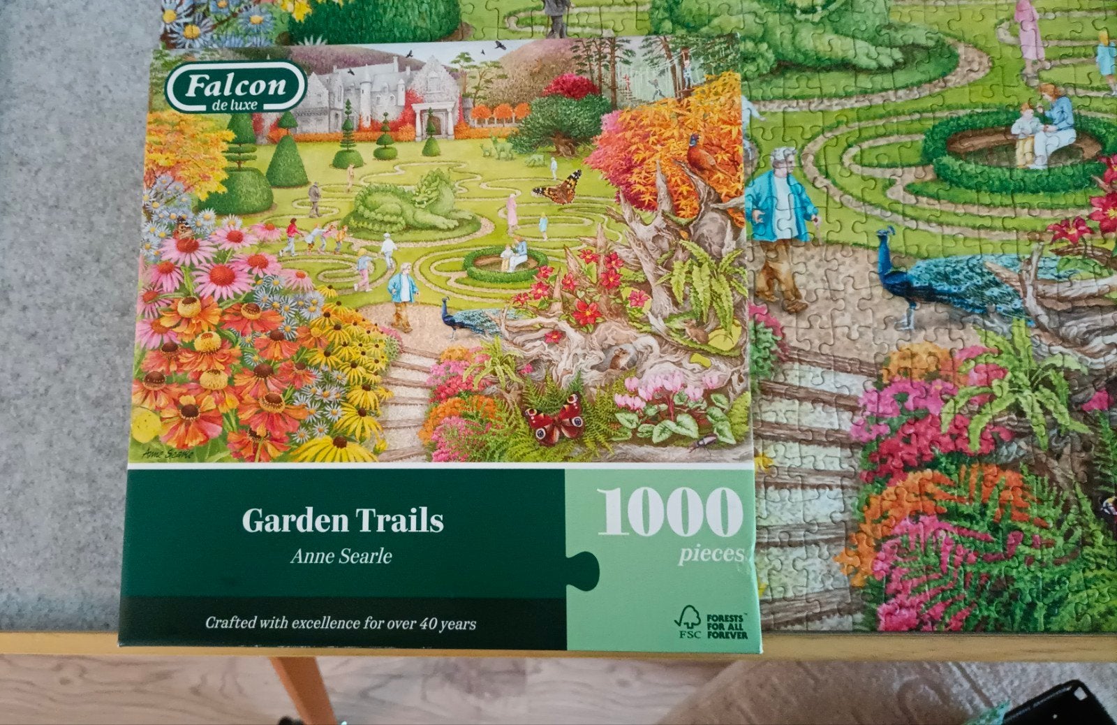 Garden Trails, Hobby en Vrije tijd, Ophalen of Verzenden, 500 t/m 1500 stukjes, Zo goed als nieuw