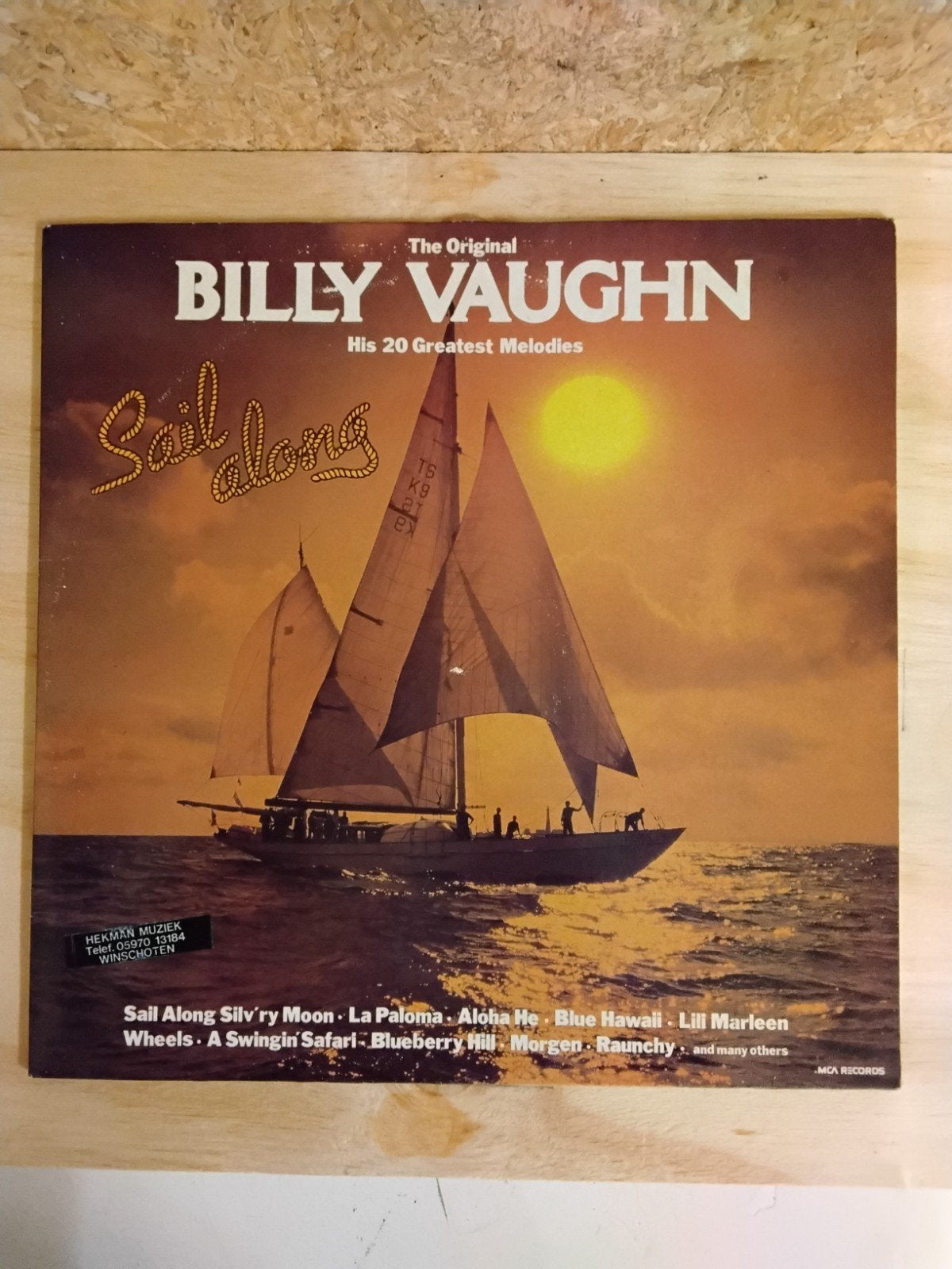 3 lp's, Billy Vaughn., Cd's en Dvd's, Ophalen of Verzenden, LP