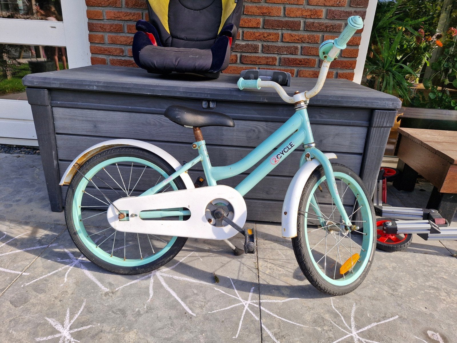 2Cycle kinderfiets 18 inch, Ophalen, Terugtraprem, 2Cycle, 16 tot 20 inch
