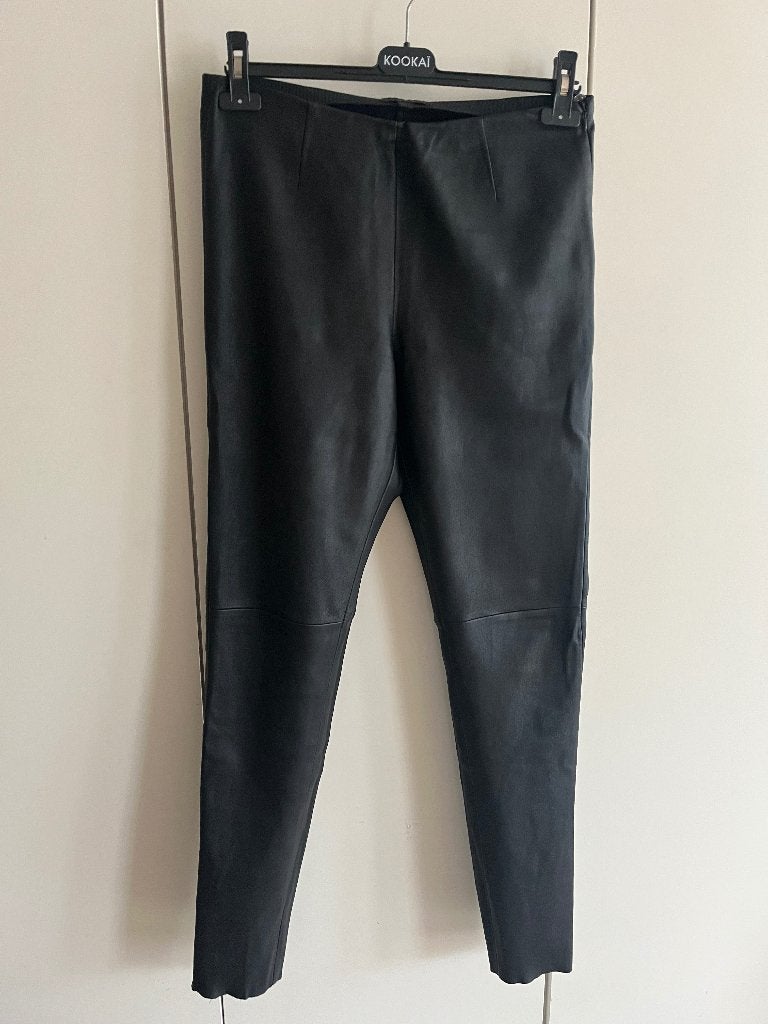 zwarte leren legging COS, Maat 38/40 (M), COS, Zwart, Ophalen of Verzenden