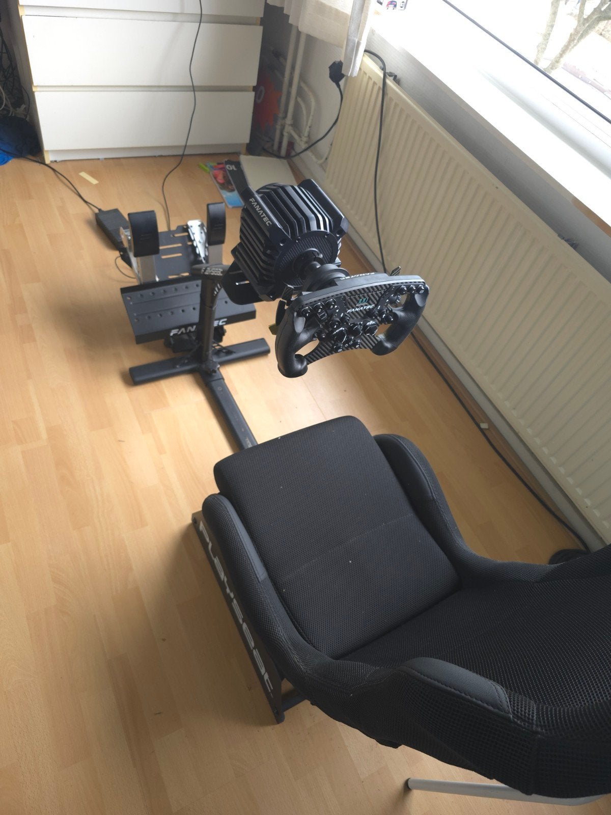 Playseat Evolution Fanatec GT DD Pro, Ophalen, Racestoel, Gebruikt, PlayStation