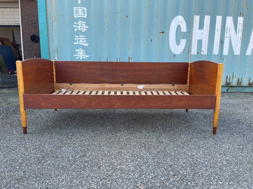 VINTAGE BØRGE MOGENSEN FOR SØBORG MØBELFABRIK DAYBED/BED, Gebruikt, 125 cm of meer, Ophalen of Verzenden, 75 tot 100 cm