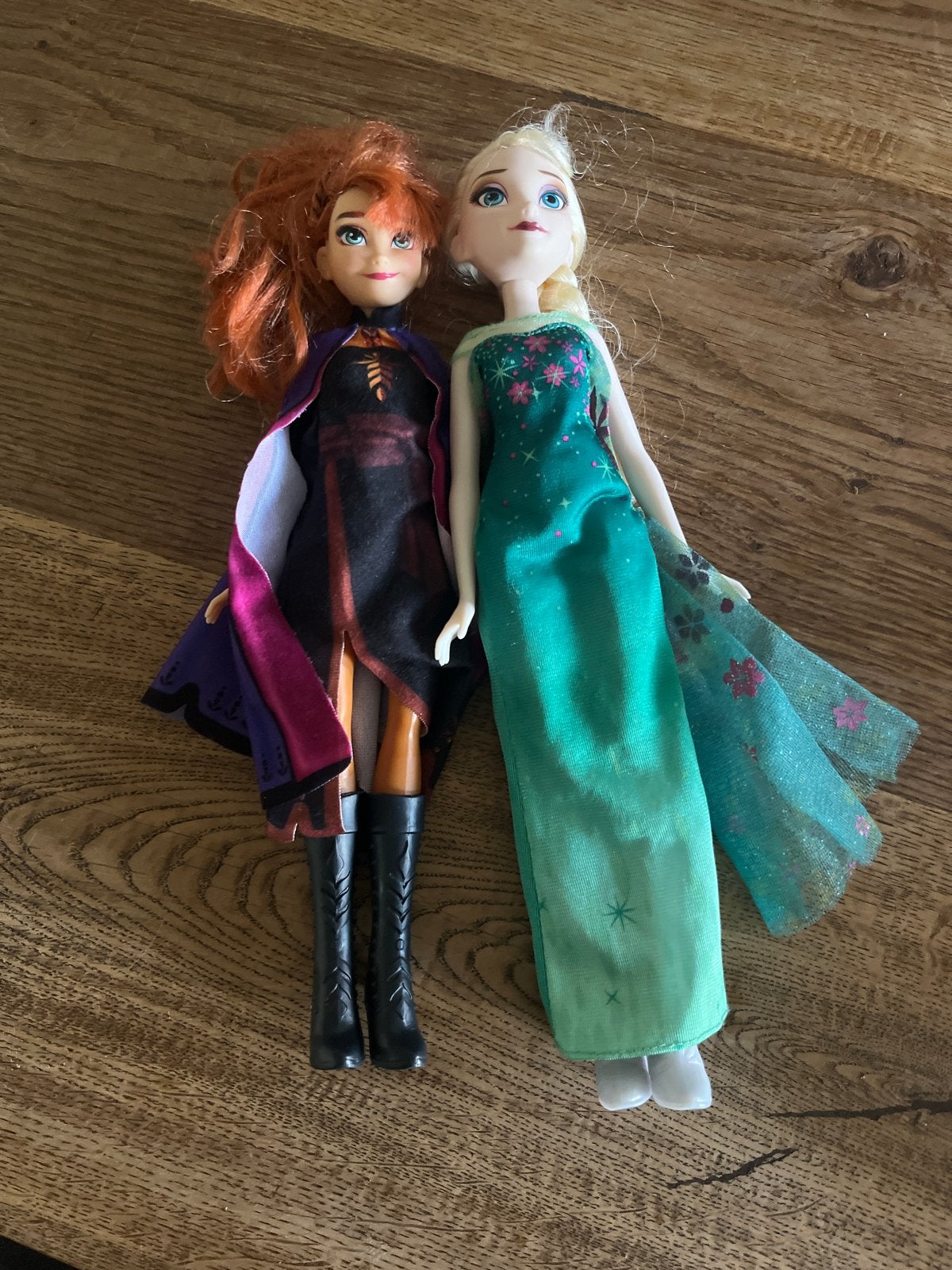 Disney Frozen Anna en Elsa poppen, Ophalen of Verzenden, Gebruikt, Overige typen