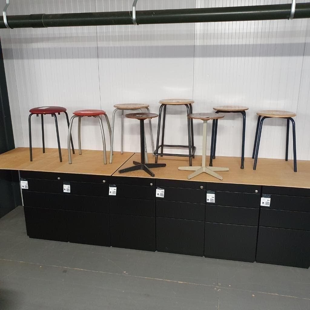 Partij diverse krukken voor een leuke prijs, Ophalen of Verzenden, Nieuw, Hout