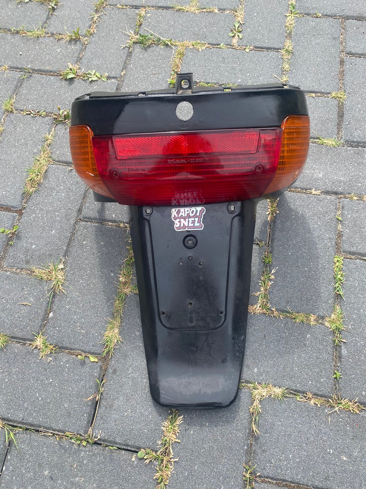 Zip type 3 achterlicht, Fietsen en Brommers, Ophalen of Verzenden, Zo goed als nieuw, Overige typen, Piaggio
