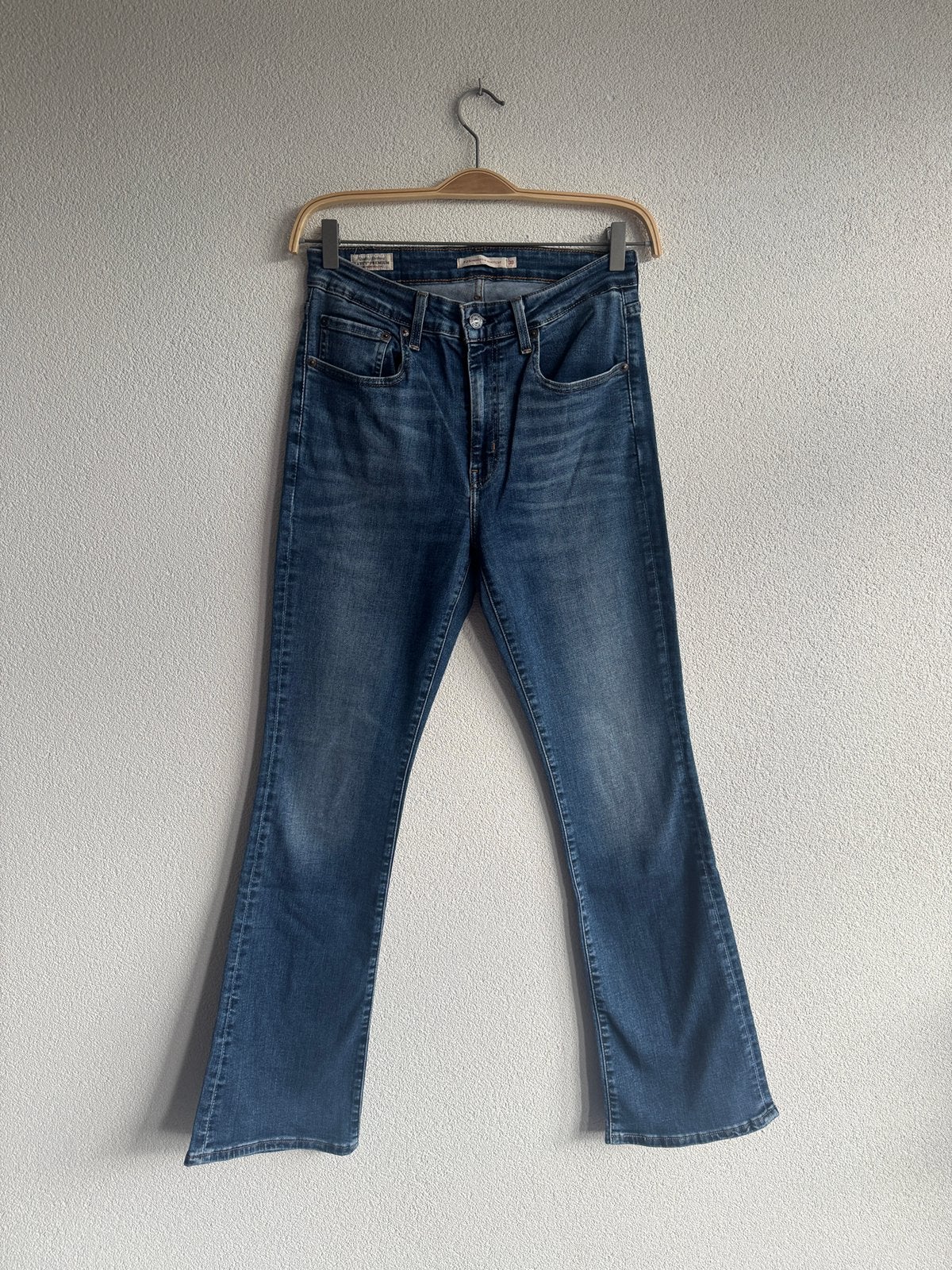 Levi’s 725 High rise Bootcut denim jeans, Levi’s, Blauw, Ophalen of Verzenden, Zo goed als nieuw