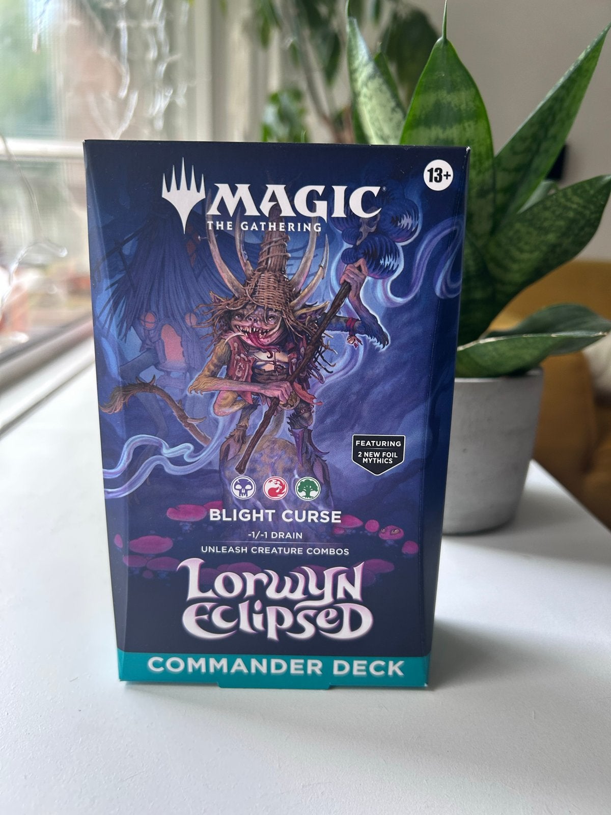 Magic: The Gathering Lorwyn Eclipsed Commander Deck, Hobby en Vrije tijd, Verzamelkaartspellen | Magic the Gathering, Ophalen of Verzenden