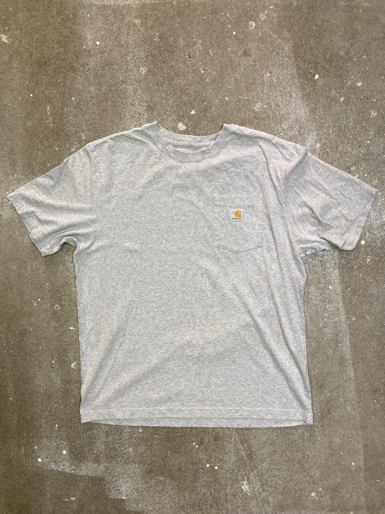 Carhartt T-Shirt – L - Orginal Fit - LightGrey, Kleding | Heren, T-shirts, Maat 52/54 (L), Carhartt, Ophalen of Verzenden, Zo goed als nieuw