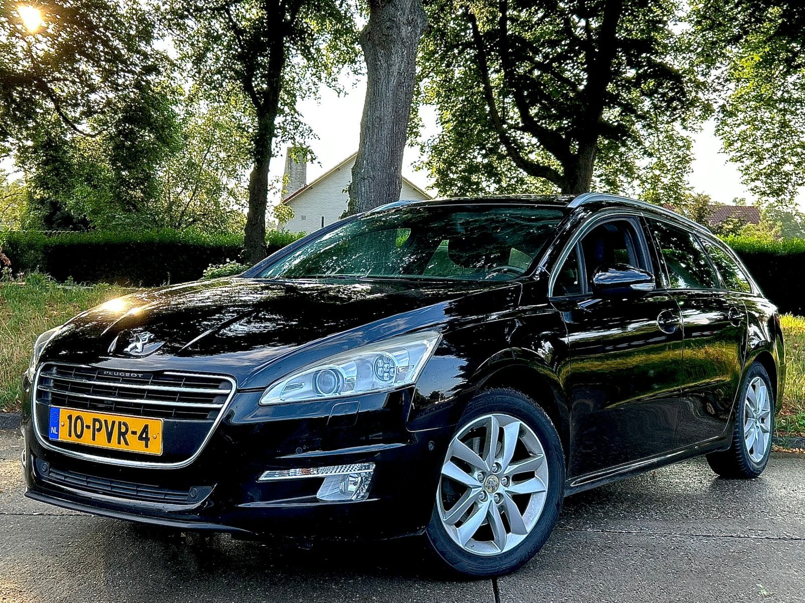 Peugeot 508 1.6 THP / Pano / Navi / PDC / Cruise / LM-V /, Auto's, Voorwielaandrijving, 1800 kg, Parkeersensor, Zwart