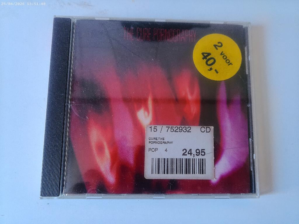 cd The Cure - Pornography, Ophalen of Verzenden, Gebruikt, Overige genres