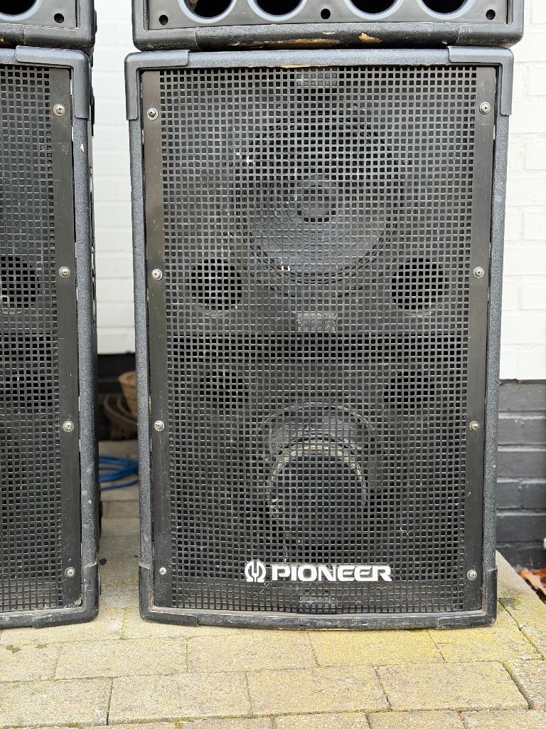 4 TOP en 4 BASS luidsprekers, Audio, Tv en Foto, Luidsprekers, Gebruikt, Complete surroundset, 120 watt of meer, Ophalen