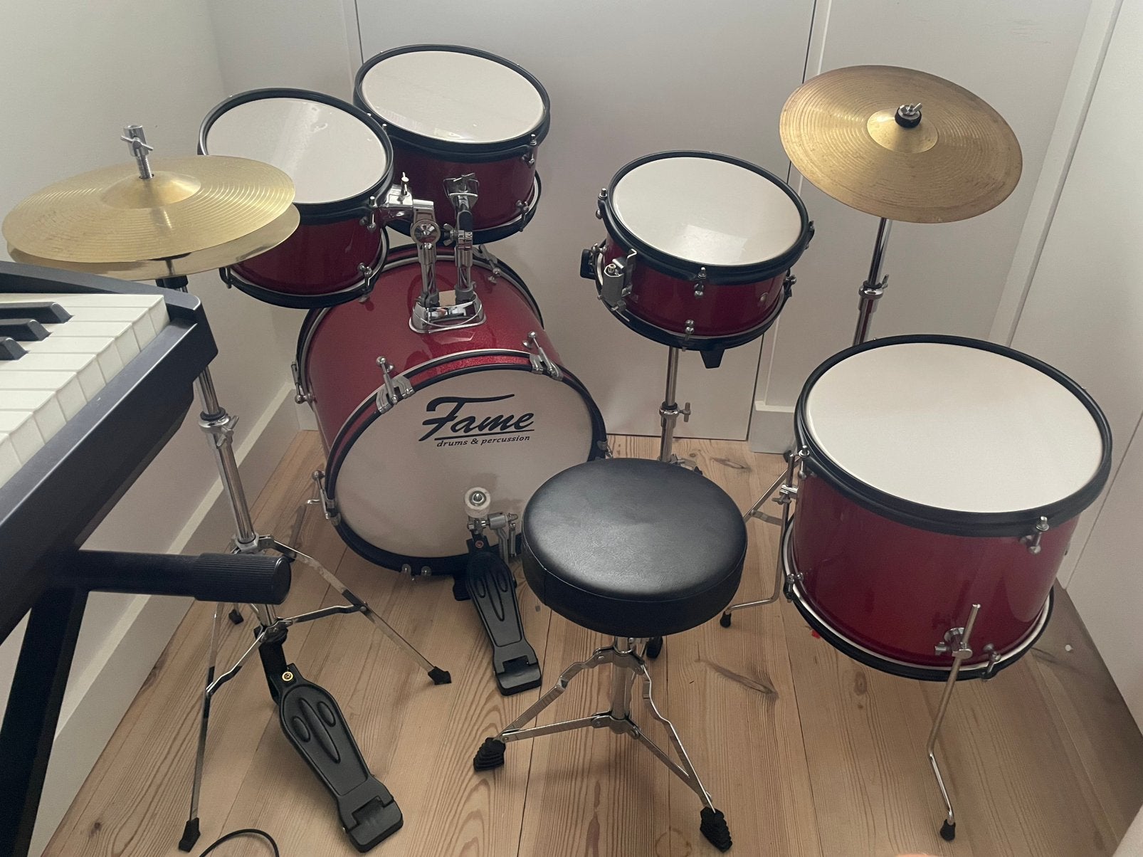 Fame junior drumstel, Ophalen, Gebruikt, Overige merken