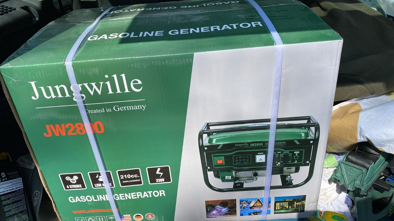 Jungwille JW2800 Benzine Generator - Nieuw in doos, Ophalen of Verzenden, Nieuw