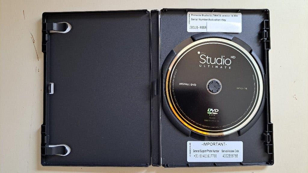 Pinnacle Studio 14 Ultimate, Computers en Software, Ontwerp- en Bewerkingssoftware, Ophalen of Verzenden, Zo goed als nieuw, Windows