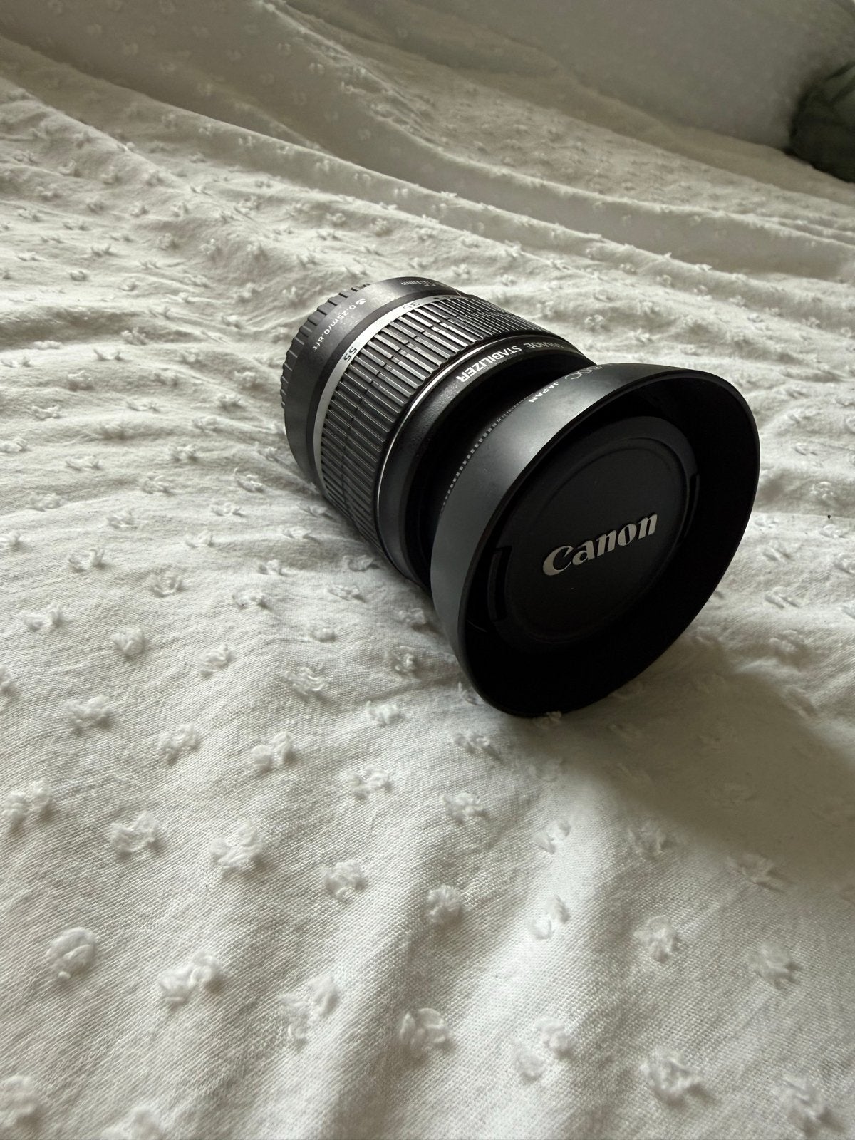 Canon EF-S 18-55mm f/3.5-5.6 IS II lens met zonnekap en tas, Audio, Tv en Foto, Fotografie | Lenzen en Objectieven, Ophalen, Canon