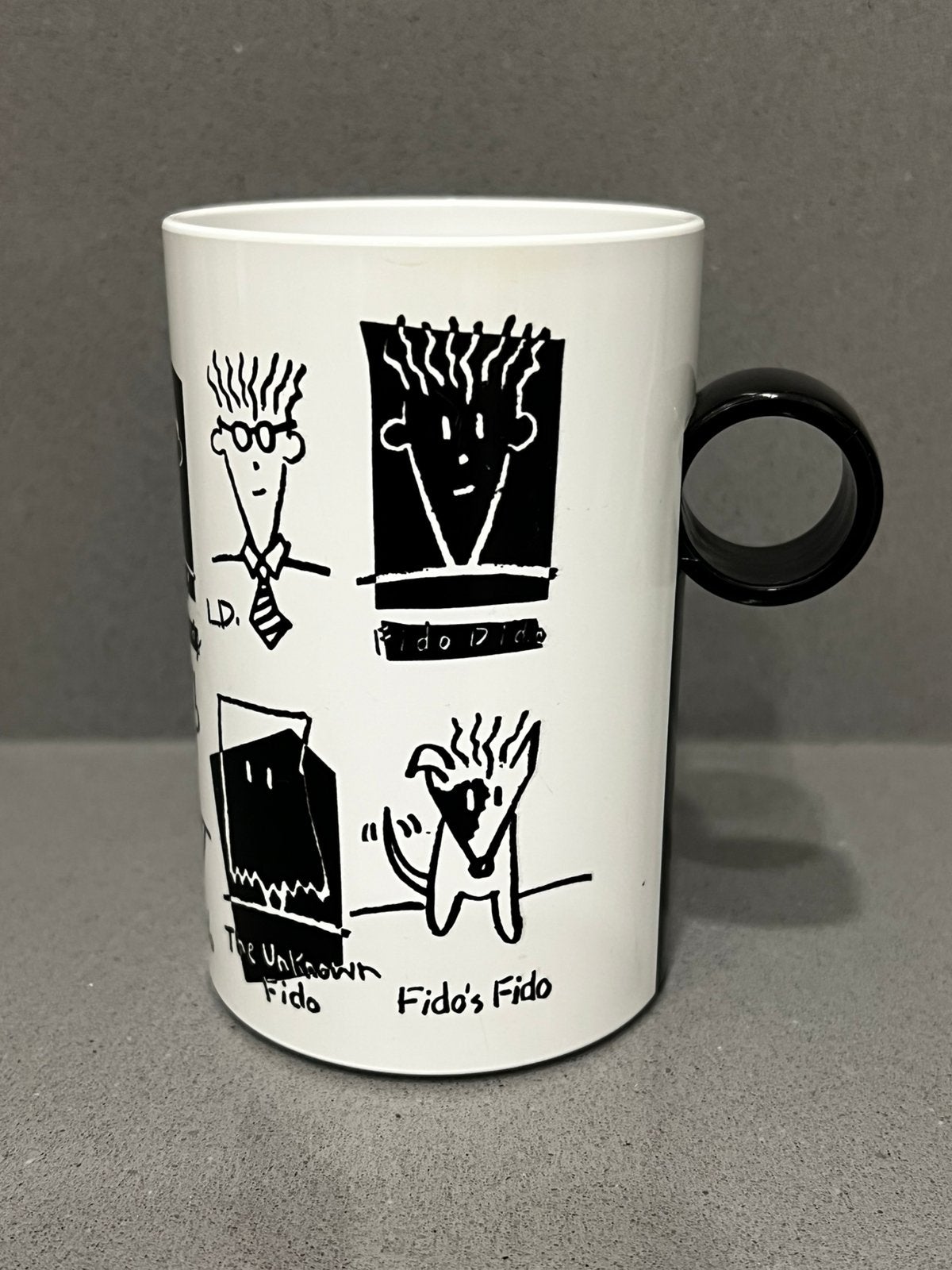Vintage Fido Dido kunststof beker, Ophalen of Verzenden, Gebruikt