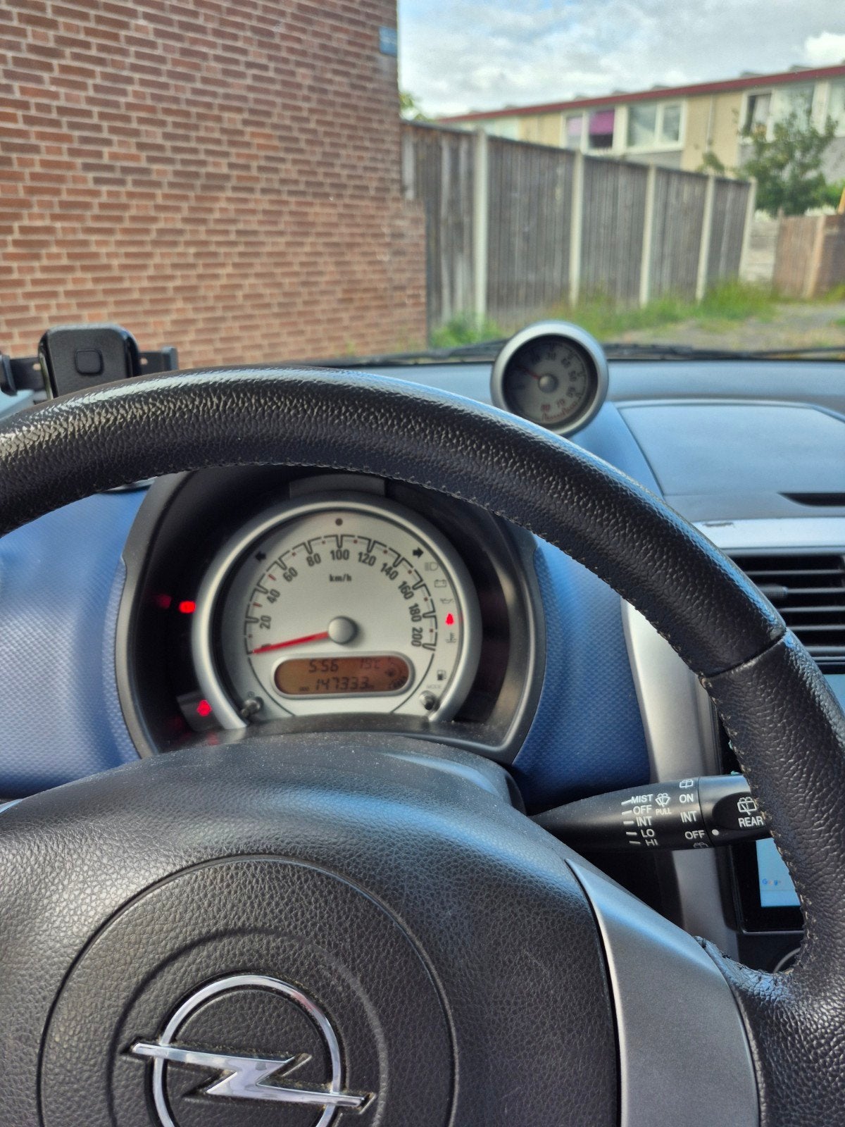 Opel Agila 1.0 12V 2009 Blauw CARPLAY, 31 €/maand, Blauw, 996 cc, Origineel Nederlands
