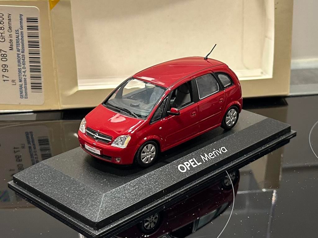 Minichamps Opel Meriva A 1:43 OVP, Hobby en Vrije tijd, Modelauto's | 1:43, Verzenden, Zo goed als nieuw, Auto, MiniChamps