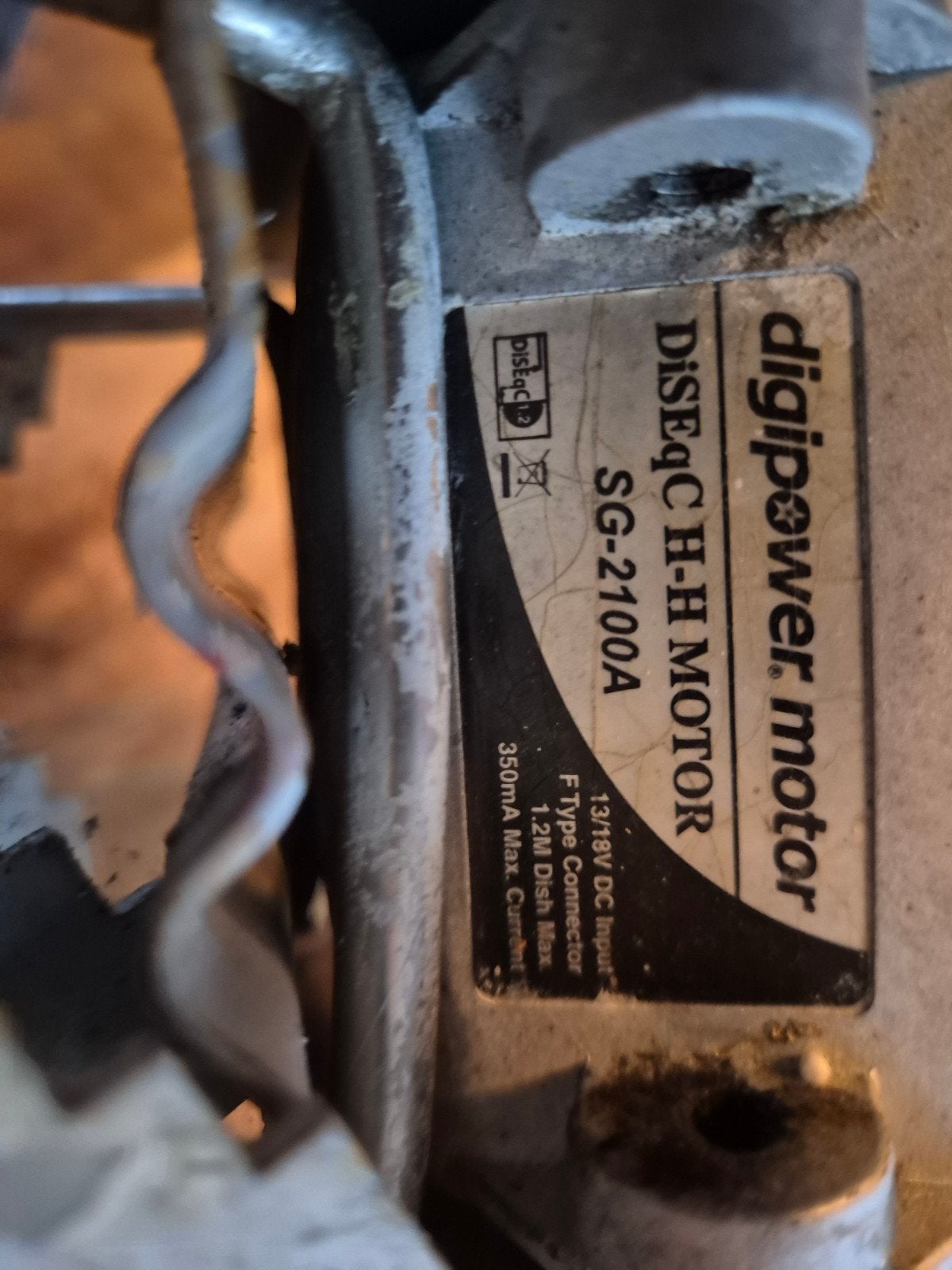 Digipower Motor SG-2100A DiSEqC H-H voor schotelantenne, Ophalen, Gebruikt, (Schotel)antenne-accessoires, Overige merken