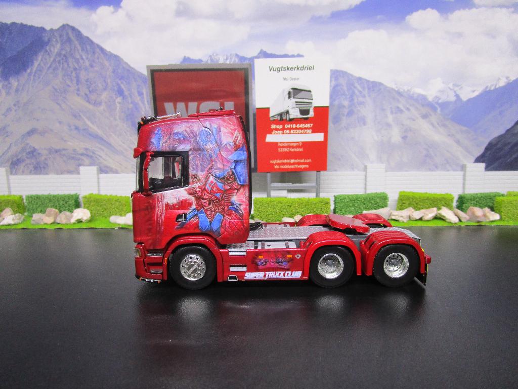 Wsi 01-4521 Haizhou , Scania S Highline CS20H 6x4, Hobby en Vrije tijd, Modelauto's | 1:50, Ophalen, Nieuw, Bus of Vrachtwagen