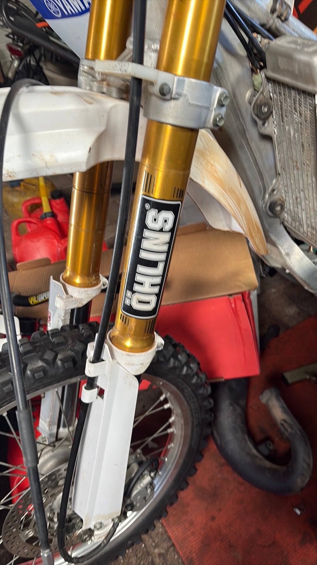 Ohlins vork yamaha yz 2003, Ophalen of Verzenden