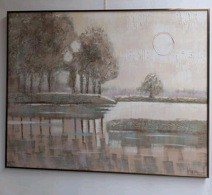 XXL Gesigneerd Schilderij “Lee Reynolds” | 153 x 123 cm