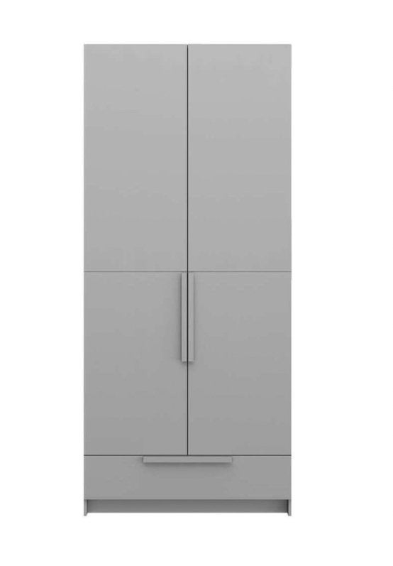 Woood pure twee deurs kledingkast gedemonteerd, Ophalen, Zo goed als nieuw, 25 tot 50 cm, 150 tot 200 cm
