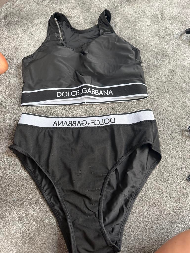 Bikini/Badpak Set - Nieuw, Ophalen of Verzenden, Zo goed als nieuw, Zwart, Bikini