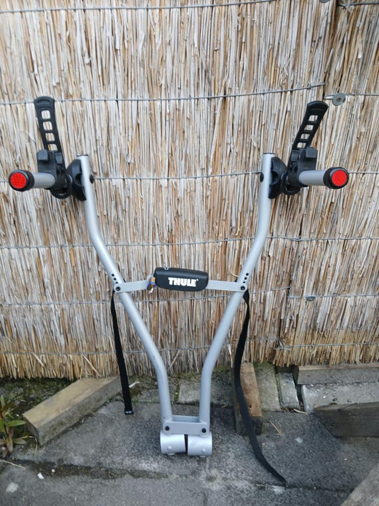 Thule herenfietsdrager, Ophalen, 1 fiets, Zo goed als nieuw, Trekhaakdrager