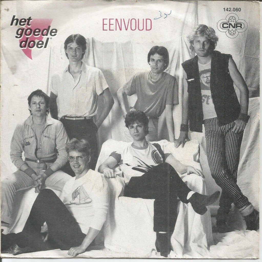Het Goede Doel – Eenvoud (1983), Fotohoes, 7 inch, Ophalen of Verzenden, Zo goed als nieuw