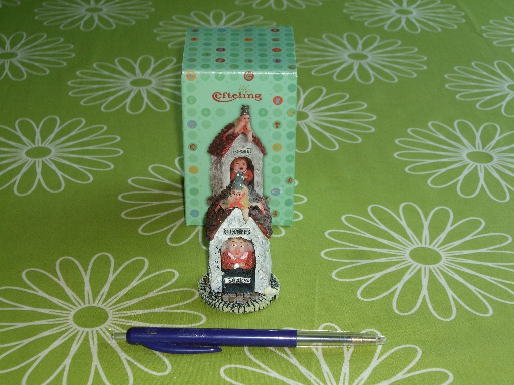 Efteling: Holle Bolle Gijs beeldje (5x 8cm), Ophalen of Verzenden, Zo goed als nieuw, Beeldje of Poppetje