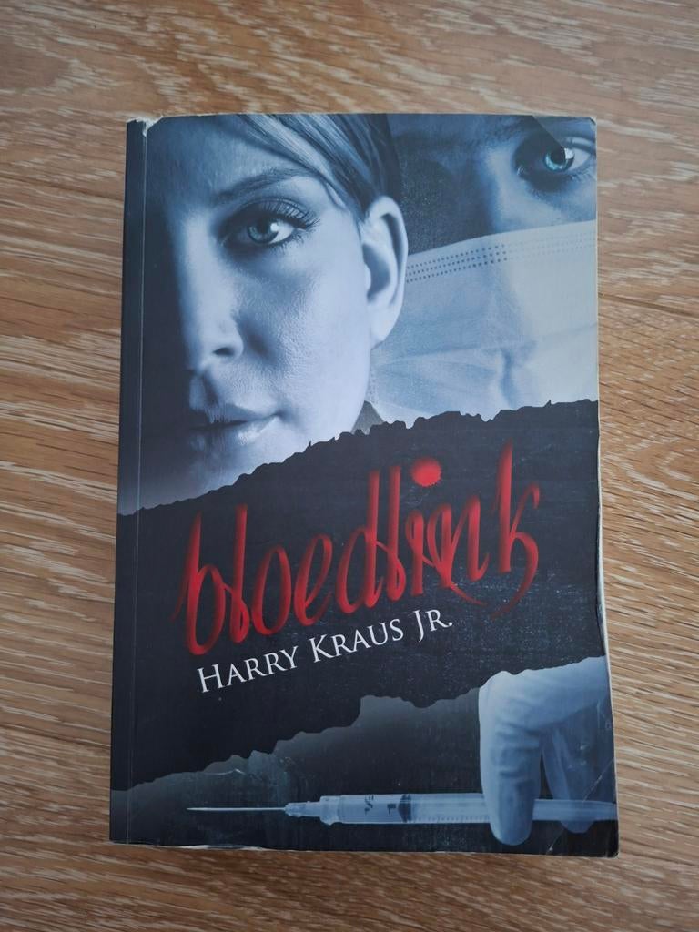 Bloedlink - Harry Kraus Jr. - Medische thriller, Ophalen of Verzenden, Gelezen, Harry Kraus Jr., Nederland