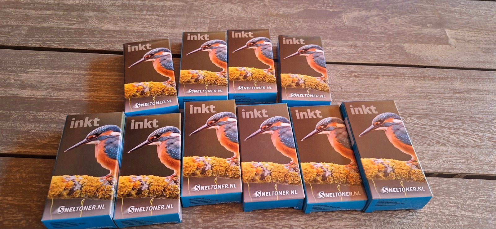 10 inktpatronen voor Canon printer, Ophalen of Verzenden, Nieuw, Cartridge, Sneltoner.nl (compatibel met Canon)