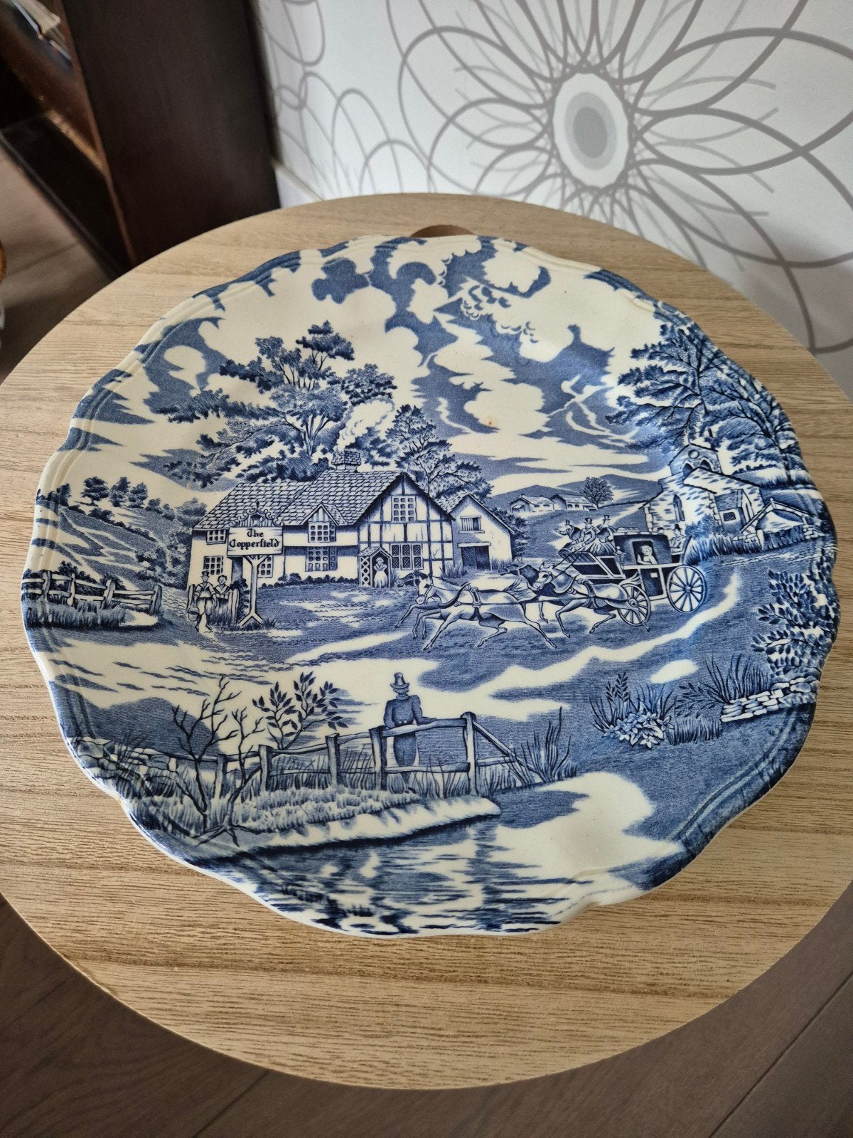Luneville English style bord, Ophalen of Verzenden
