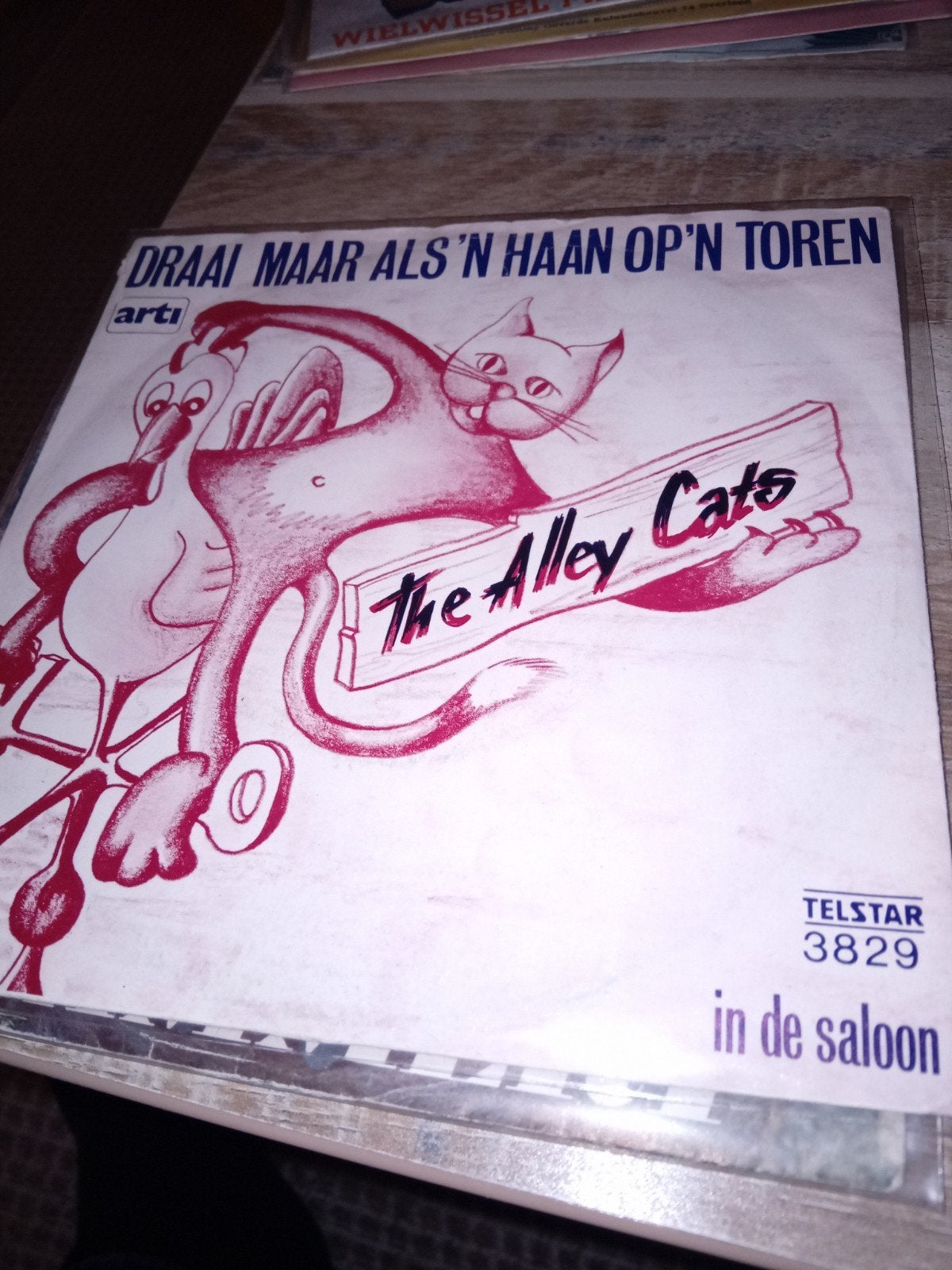 The Alley Cats - Draai Maar Als 'n Haan Op 'n Toren (Single), Gebruikt, Originele persing, 7 inch, Ophalen of Verzenden