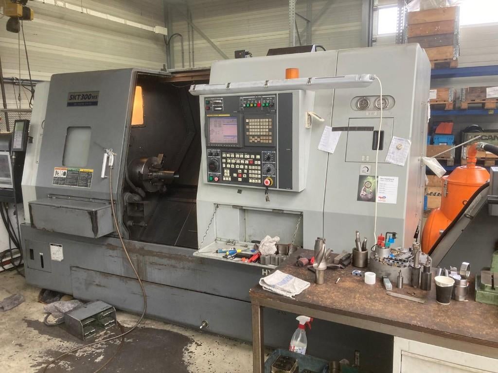 HYUNDAI KIA SKT300MS CNC DRAAIBANK, Doe-het-zelf en Verbouw, Draaibanken, Ophalen of Verzenden, Gebruikt, Metaaldraaibank, Computergestuurd (Cnc)
