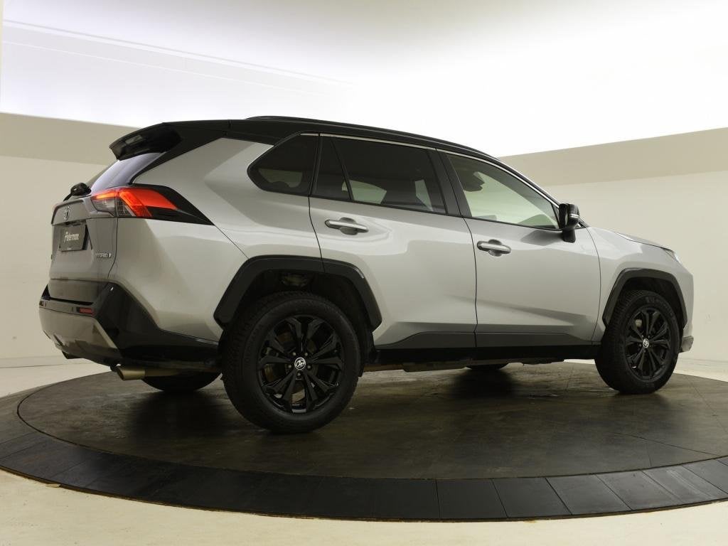 Toyota RAV4 2.5 Hybrid Style Bi Tone | Elektr. a. Klep | Car, Auto's, 12 maanden, Gebruikt, Leder en Stof, Verwarmde buitenspiegels