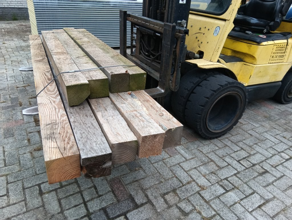 restpartij douglas palen, Ophalen, Gebruikt, 250 cm of meer, Palen