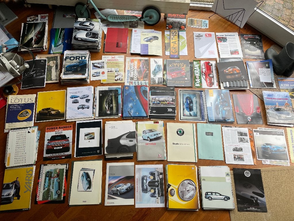 Autofolders, Ophalen, Zo goed als nieuw, Algemeen
