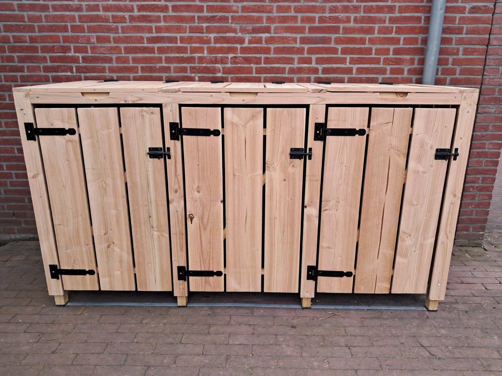 kliko ombouw container ombouw douglas hout *GRATIS MONTAGE*, Ophalen of Verzenden, Nieuw