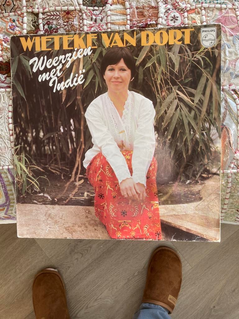 Weerzien in indie.   Wieteke van dort, Ophalen of Verzenden, Zo goed als nieuw, 12 inch